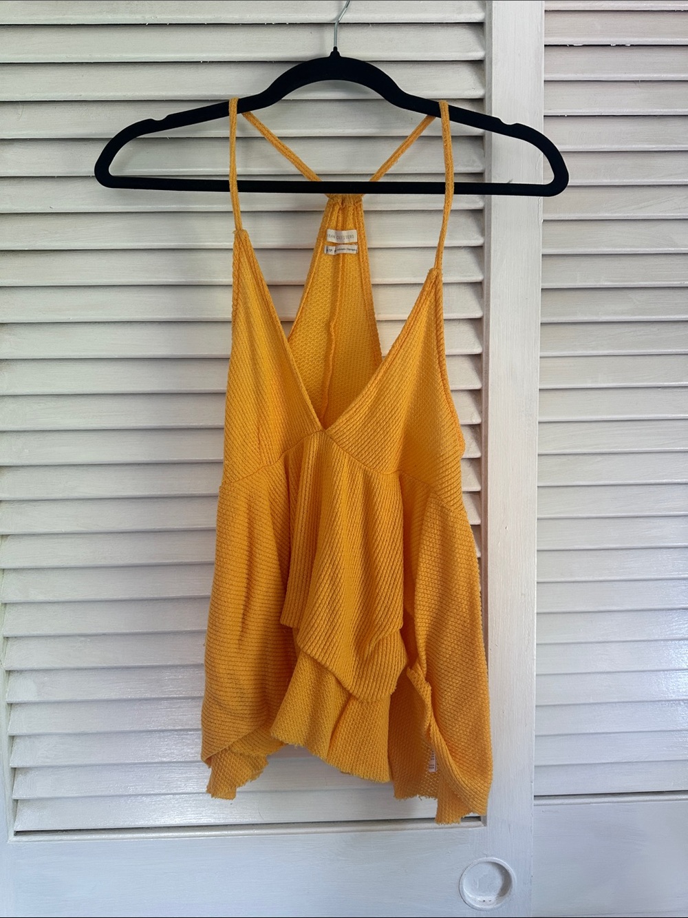 Urban Outfitters Yellow Tank